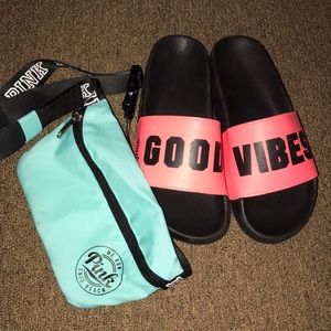 Victoria Secret Fannie pack and slides